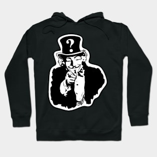 We are Anonymous Disobey. Black and White Civil Disobedience Hoodie